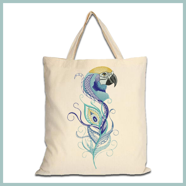 1EDS722 Display Feather Bird Combo - Image 1