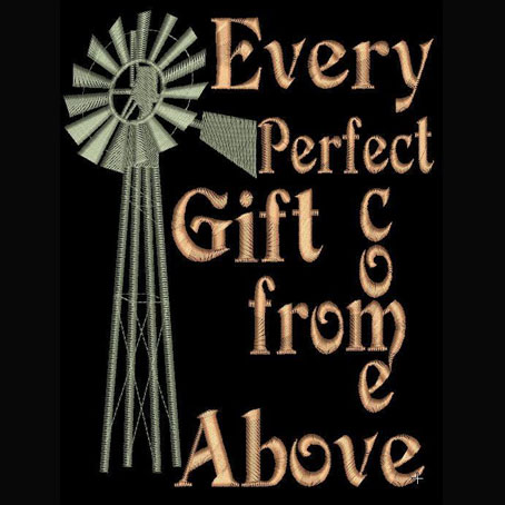 Windmill Quotes (5X7) - Embroidery Digitizing Studio