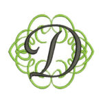 Scroll Monogram Alphabet Set 1 - Image 5