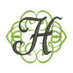 Scroll Monogram Alphabet Set 1 - Image 9