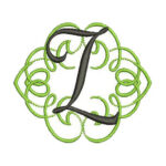 Scroll Monogram Alphabet Set 1 - Image 13