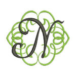 Scroll Monogram Alphabet Set 1 - Image 16