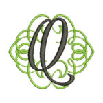 Scroll Monogram Alphabet Set 1 - Image 19