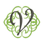 Scroll Monogram Alphabet Set 1 - Image 15