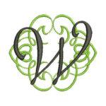 Scroll Monogram Alphabet Set 1 - Image 24