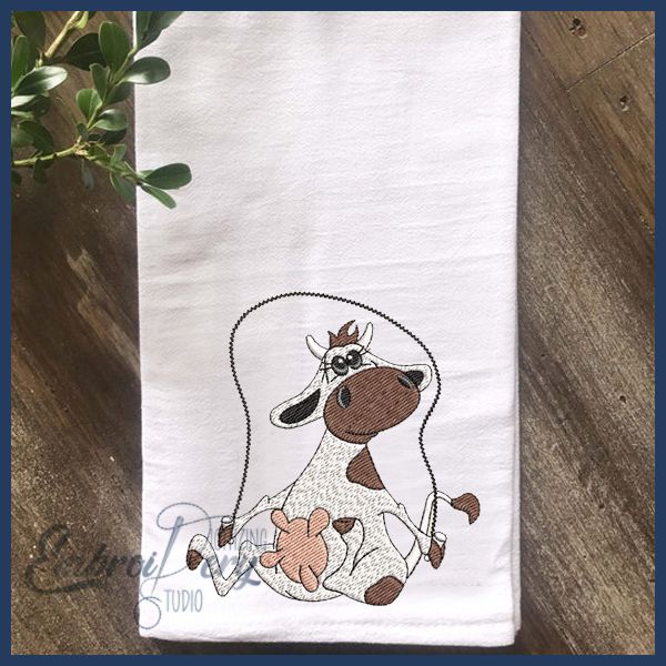 EDS1001 Display Cute Cows - Image 1