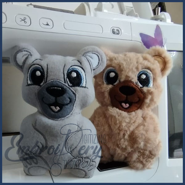 EDS1091 Display Pic ITH His & Hers Cuddle Bear - Image 1