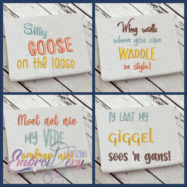 EDS1131 Display Goose Sayings - Image 1