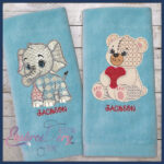 Assorted Fancy Stitch Applique