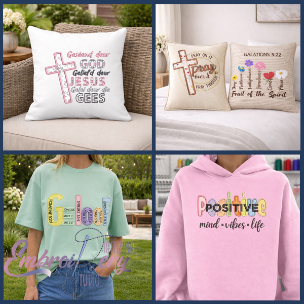 EDS1186 Display Inspirational Christian Quotes Afr & Eng - Image 1