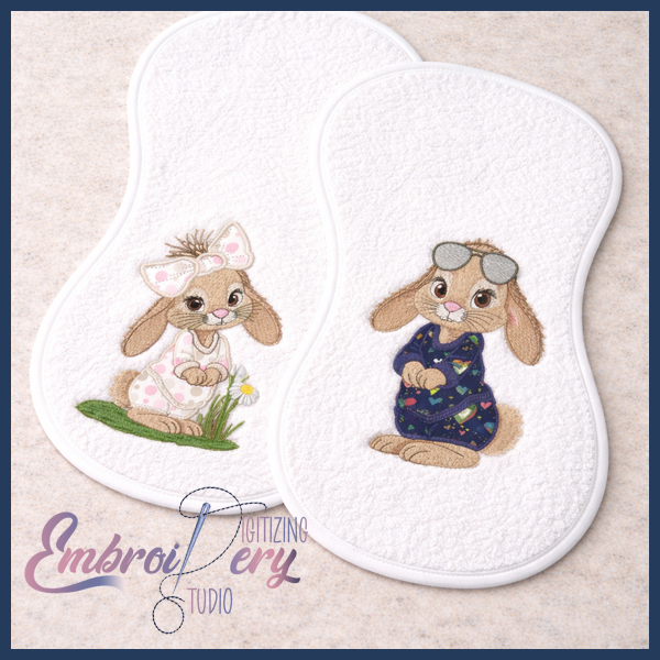 EDS1192 Display Hoppy Hatchling Bunnies - Image 1