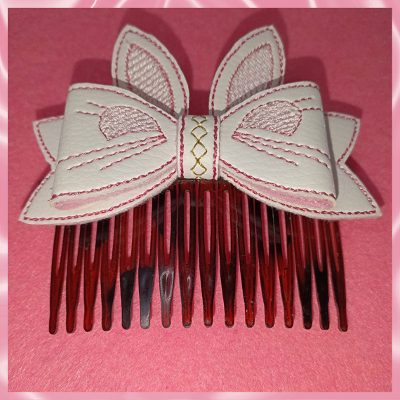 EDS539 Display Bunny Hair Bow - Image 1