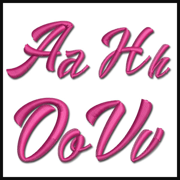 EDS720 Display Lilly Angel Font - Image 1