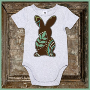Applique Bunny Silhouette
