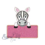 Cute Applique Animal Name Boards Set2 - Image 9