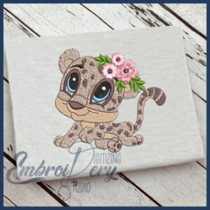 Baby Flower Leopard